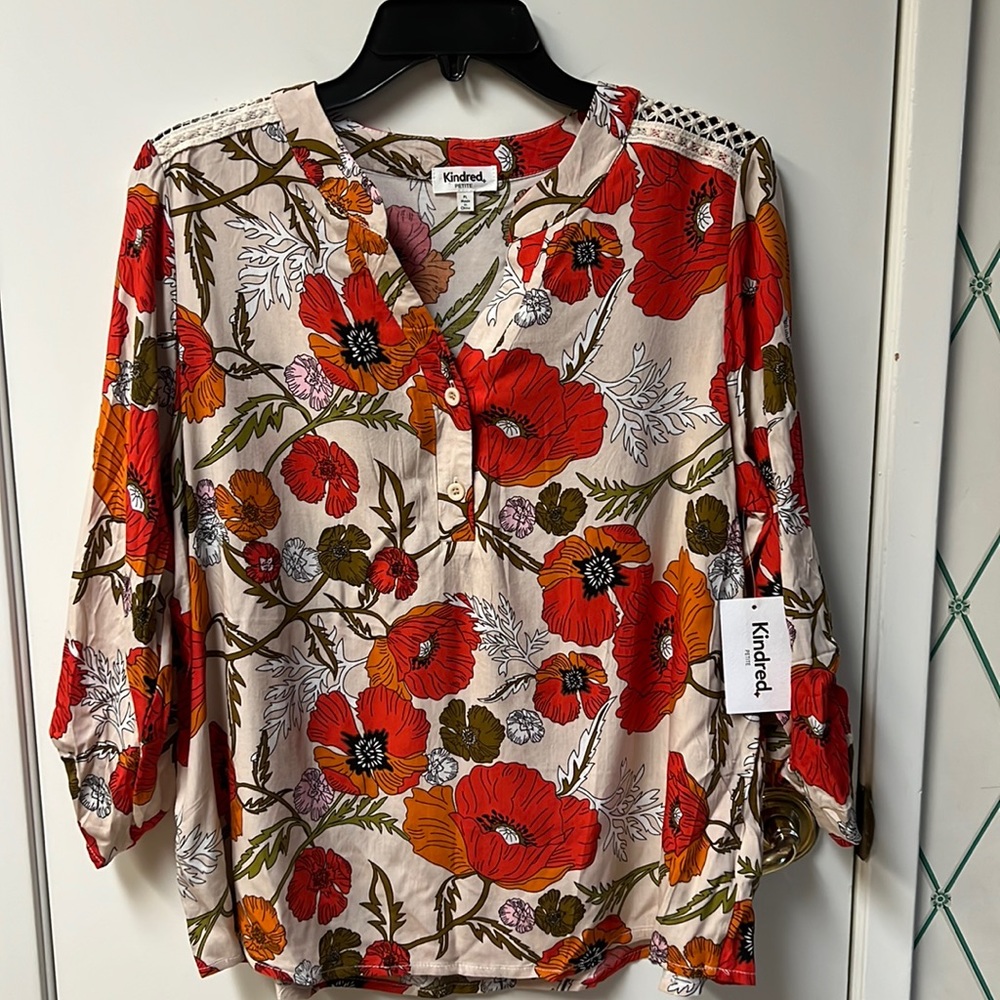 Kindred Petite Multicolor Blouse